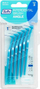 Furçë ndërdhëmbore TePe Angle, 6 copë, 0.6 mm, e kaltër