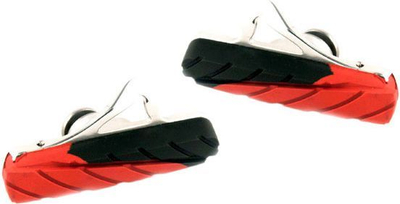Blloqe frenash për biçikletë Clarks CP471 ROAD, 52mm, të zeza / të kuqe
