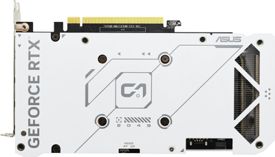Kartë grafike ASUS Dual GeForce RTX 4060 EVO OC, 8GB GDDR6, e bardhë
