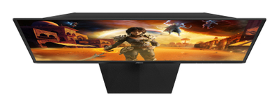 Гејминг монитор AOC G4 Q27G41ZDF, 26.5\", QHD QD OLED, црн со црвена боја