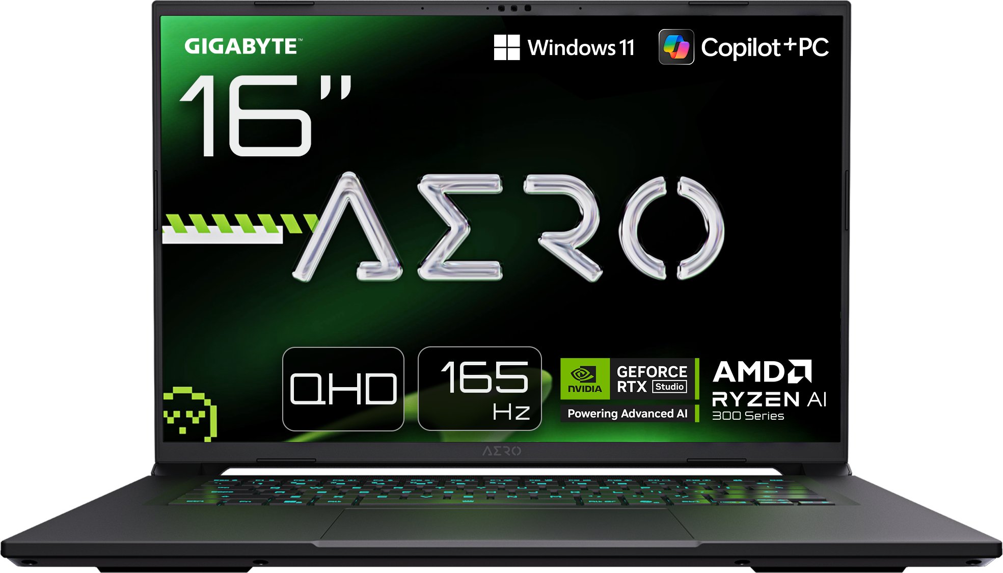 Laptop gaming GigaByte Aero X16 1WH, 16", AMD Ryzen AI 7, i zi