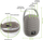 Altoparlant Bluetooth Techly Mini, BT 5.3, me drita LED, gri