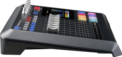 Mixer audio Tascam Mixcast 4, 4 kanale, me ekran me prekje, i zi
