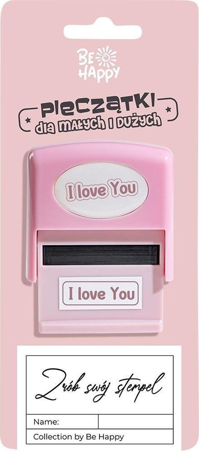 Stampë HarperCollins I Love You, automatike, 7 x 3 x 5 cm, e kuqe