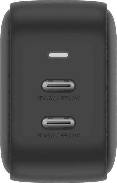 Karikues muri Energea Travelite GaN45, 2 porta USB C, 45W PD PPS, i zi
