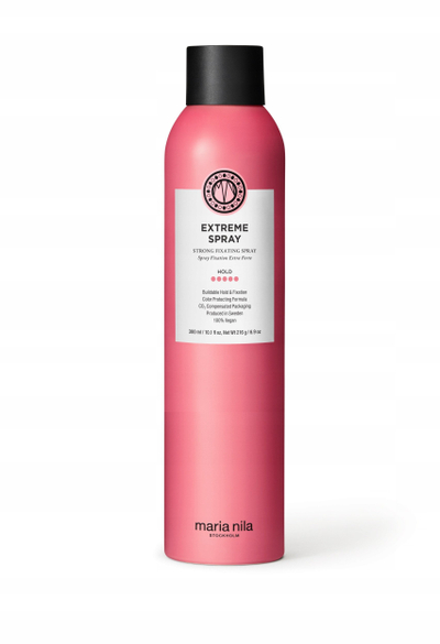 Llak flokësh Maria Nila Style and Finish Extreme, fiksim shumë i fortë, 300ml