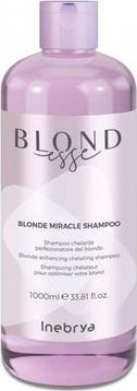 Shampo për flokë biond Inebrya Blondesse Blonde Miracle, ushqyese, 1000ml