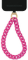 Rrip dore telefoni Ideal of Sweden Chain Wristlet, zinxhir metalik, rozë