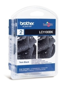 Set ngjyra për printer Brother LC-1100 BKBP2, 900 faqe, e zezë