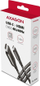 Kabëll Axagon RVC-HI2MC USB C në HDMI, 1.8m, 4K 60Hz, i zi