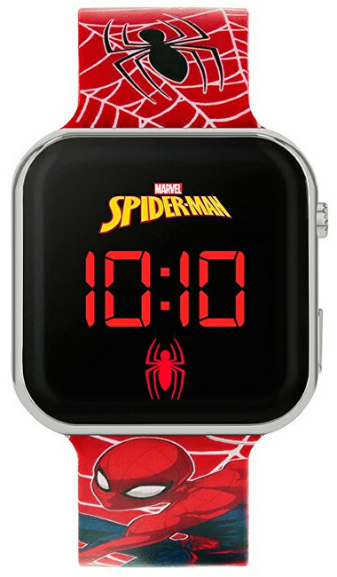 Orë digjitale për fëmijë Disney Spiderman SPD4719, e kuqe