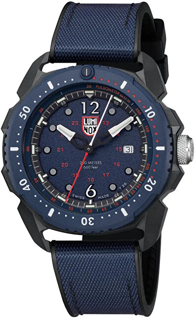Orë dore për meshkuj Luminox, e kaltër