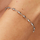 Byzylyk për femra S'Agapõ Matching Chunky Steel Bracelet SHK92, i argjendtë