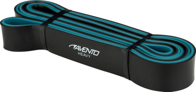 Shirit rezistence Avento Heavy, 15–35 kg, 208 cm, i zi me jeshile