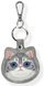 Заштитна футрола Nimmy Locator Case Big Eyed Pet 2.0 Cat, за Apple AirTag, сива