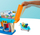 Set lodrash Fisher-Price Little People Everyday Adventures Airport, aeroplan lodër, 3 pjesë lojërash, shumëngjyrësh