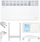 Radiator elektrik për banjo Ewe+ Warmtec, 1500W, Wi-Fi, i bardhë