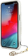 Mbështjellës Guess GUHCP13SKS4GGO, për iPhone 13 Mini 5.4", hardcase transparent, ngjyrë ari