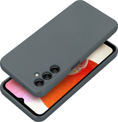 Kapak telefoni Metallic Case për Samsung Galaxy A14 5G, TPU, gri metalike