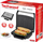 Grill elektrik Techwood TGD-038, 1800W, pllaka që s'ngjiten, inox argjendi