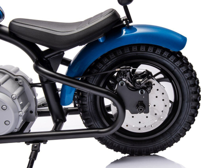 Motoçikletë elektrike për fëmijë YSCY Chopper, 1 sedilje, me pedale, e kaltër