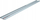 Udhëzues prerëse për panele porcelani Rubi SLIM CUTTER 43, shinë alumini 110cm, gri