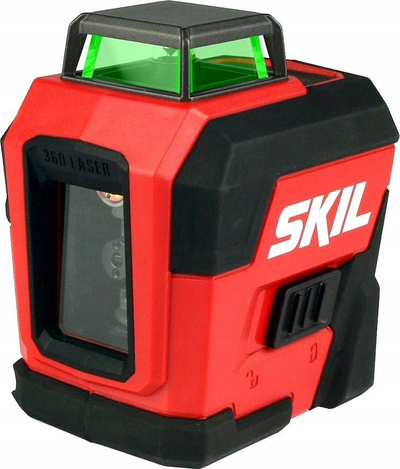 Laser kryq matës 360° Cross, 520Nm, rreze 30m, i gjelbër