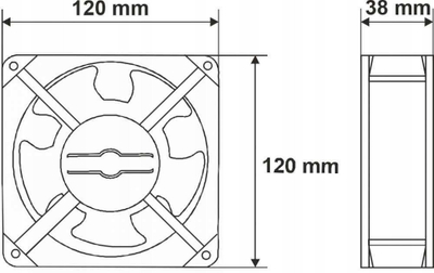 Пач панел Rack Systems PP48E, 48 порти, Cat.5e, црн