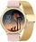 Smartwatch për goca Gravity GT5-3, 1.32", Bluetooth 5.2, rozë ari