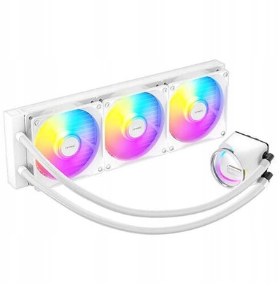 Течен ладилник за процесор Antec Skeleton 360ARGB, радијатор 360 mm, RGB, бел