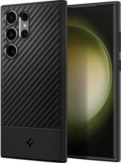 Mbulesë telefoni Spigen Core Armor për Samsung Galaxy S24 Ultra, TPU, e zezë