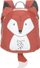 Çantë shpine fëmijësh Lassig Tiny Backpack About Friends Fox, 20.5x24cm, motiv dhelpër, portokalli