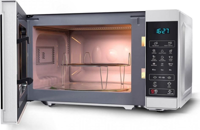 Furrë me mikrovalë Sharp YC-MG02EW, 20L, 800W, e bardhë