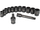 Set çelësa goditës Corona C1222, 13-27mm, 1/2", 13 copa, i zi