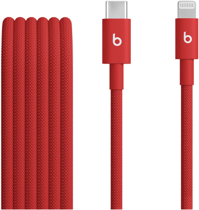Kabllo Beats USB C në Lightning, 1.5 m, e kuqe
