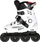 Rrota inline Nils Extreme NA20001, nr. 43, ABEC 9, bardh e zez
