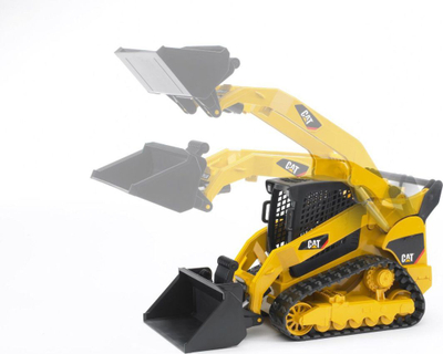 Lodër ekskavator me ngarkues Bruder Delta Caterpillar (02136), i verdhë