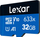 Kartë memorie Lexar 633x microSDHC, 32GB, Class 10 UHS I, blu