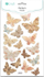 Ngjitëse shkumëze Dalprint flutura, 16 copë, shumëngjyrëshe