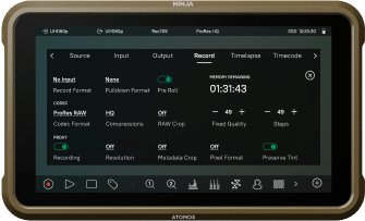 Монитор-регистратор Atomos Ninja Ultra, 5.2\", Full HD, црн