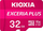 Kartë memorie Kioxia Exceria Plus MicroSDHC, 32GB, Class 10 UHS I U3 A1 V30