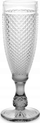Set me gota Cava Arte Regal Diamond, 185 ml, 6 copa, bazë antracit