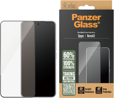 Xham mbrojtës PanzerGlass PGRNUWFG14450, për Oppo Reno 13, transparent