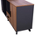 Tavolinë zyre Supreme HM2360, qoshe e kthyeshme, 160x160x75 cm, lisi honey oak me gri