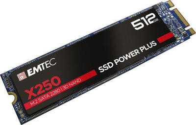 Disk SSD Emtec X250, 512GB, M.2 2280 SATA III