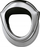 Prerëse pice Rösle Pizza Cutter Wheel, çelik inox, dorezë ergonomike, argjend