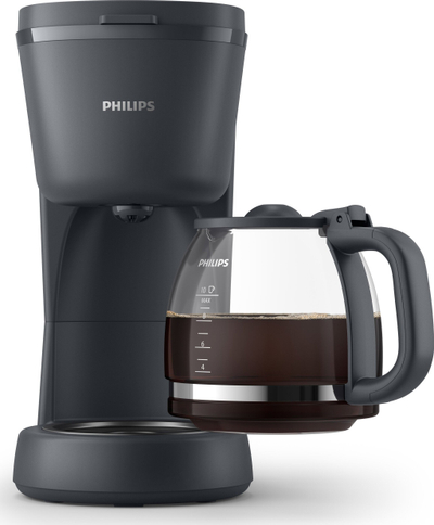 Makine kafeje Philips Series 1000 HD7430/90, 1000W, karafe qelqi, e zezë