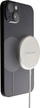 Karikues wireless me magnet Intenso MW1, 15W, USB C, i bardhë