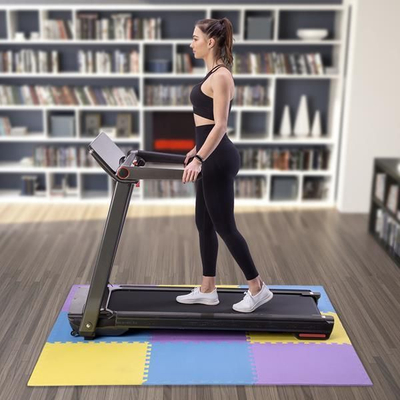 Shtresë për ushtrime One Fitness Puzzle, 9 pjesë, verdhë / kaltër / vjollcë 