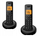 Telefoni fiks pa kabllo Alcatel E260 S Voice Duo, sekretari telefonike, bllokim thirrjesh reklamuese, i zi